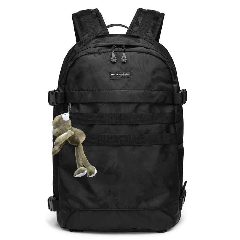 推荐背包男双肩包大容量日系街头潮流机能潮牌大学生书包休闲旅行