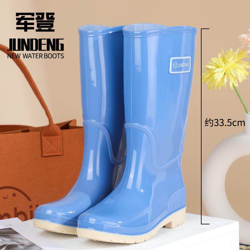 新品2026新款雨鞋女款成人特高筒雨靴赶海水鞋软底不累脚硅胶防滑