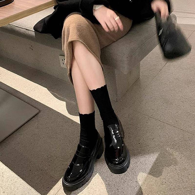 好货短靴女秋冬加绒加厚妈妈鞋粗跟中年女靴棉鞋软底防滑羊毛皮鞋
