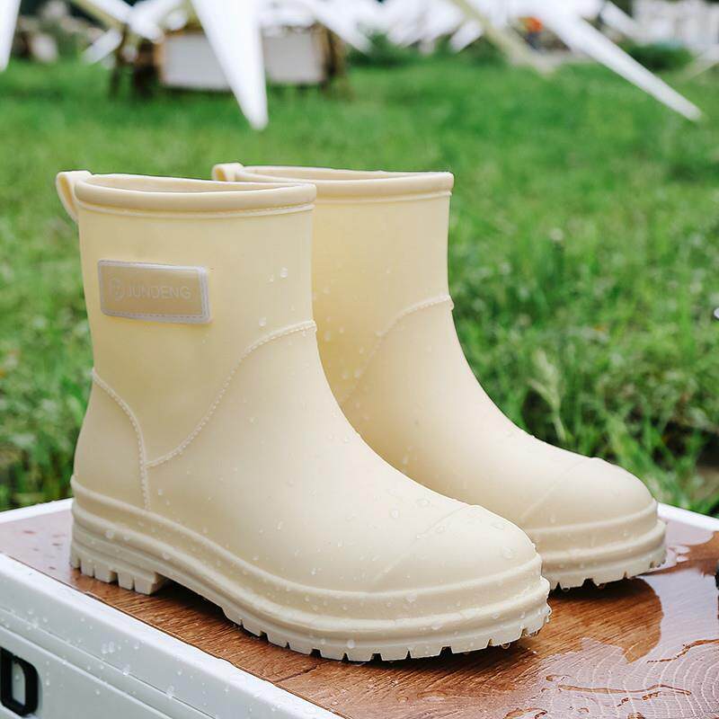 新品雨鞋女款成人短筒2026新款夏季硅胶防滑防雨厨房雨靴外穿时尚