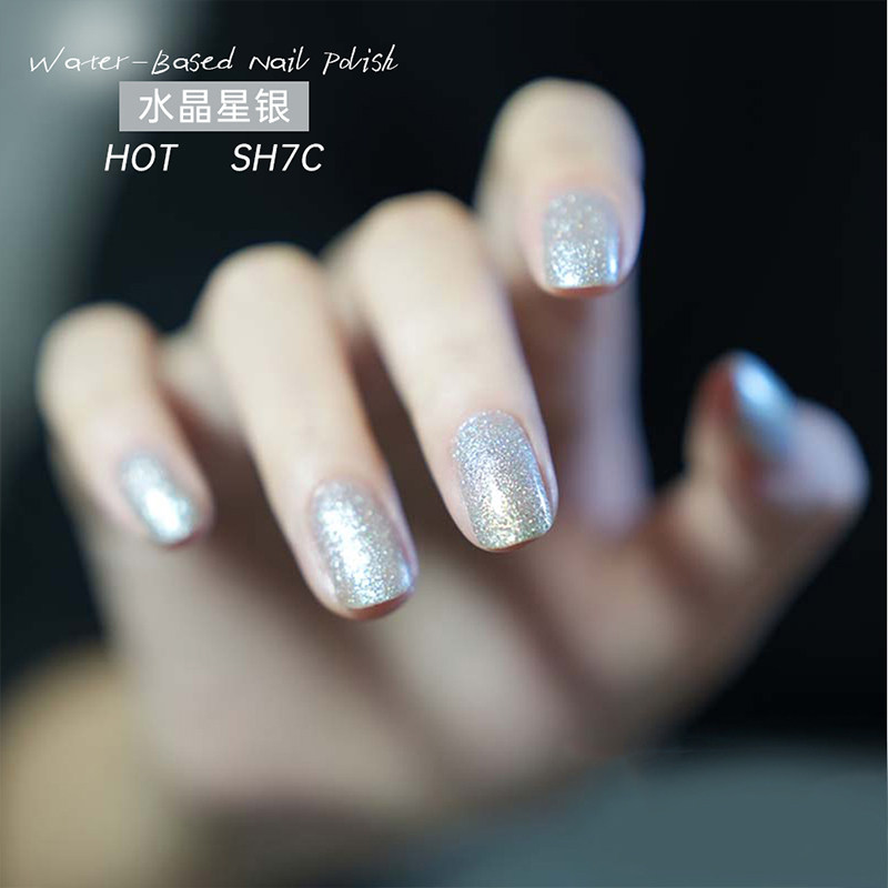 sweetcolor水晶星银珠光快干免烤持久环保美甲温和水性春夏指甲油,彩妆/香水/美妆工具,指甲油,淘宝优惠券,粉丝福利购,淘宝优惠卷