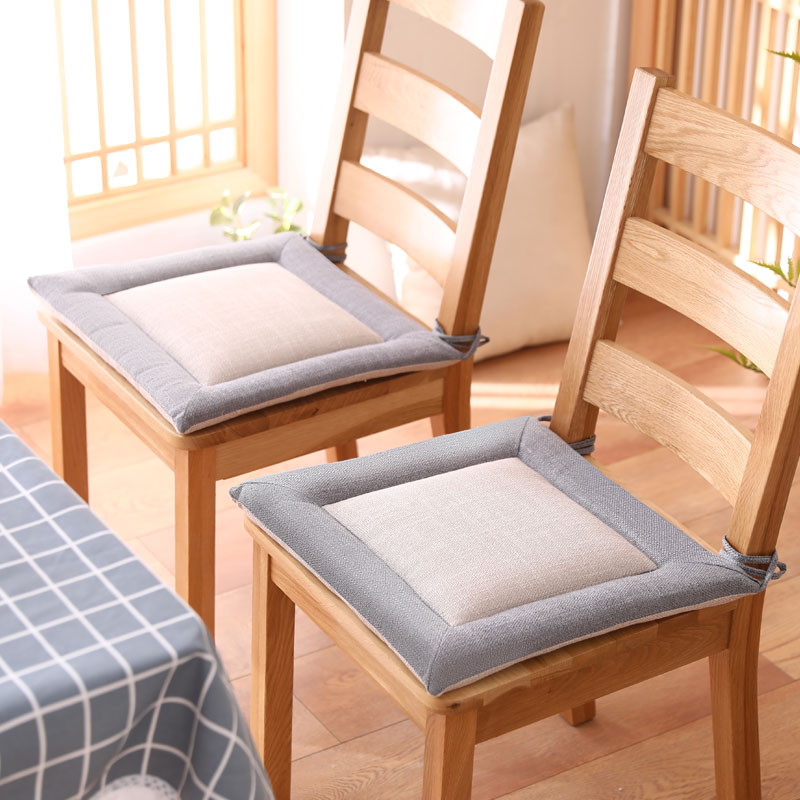 飘窗榻榻米坐垫日j式方形棉麻蒲团禅修垫家用地上跪拜垫坐墩打坐