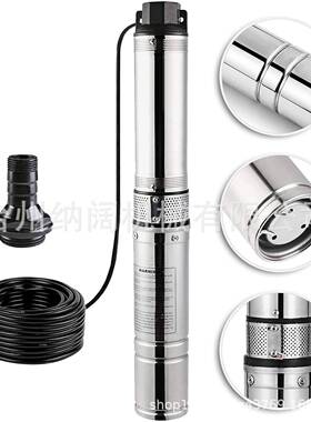 跨境不锈钢深井潜水泵150ft25GPM4