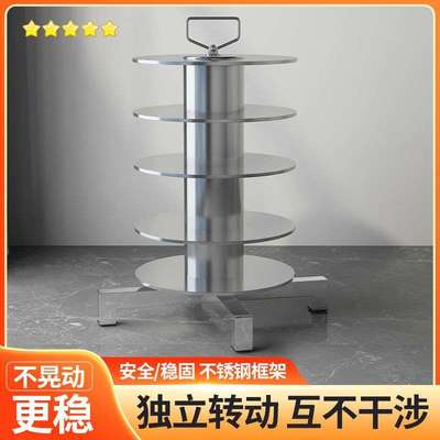 电线放线器放线架多盘放线器可调转速电工使用防线架子不锈钢