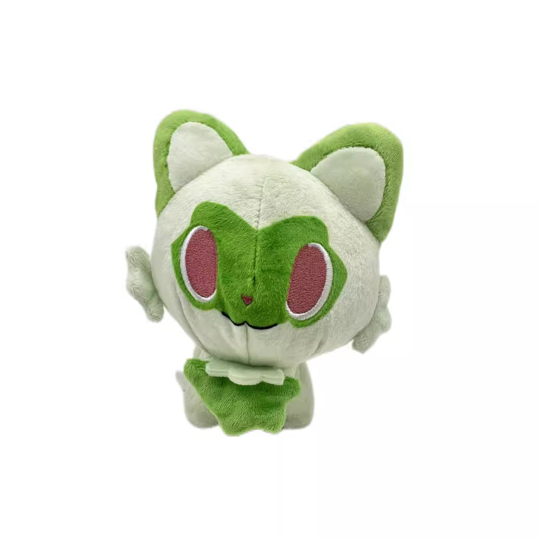 小号润水鸭 呆火鳄 新叶猫 御三家 朱 紫 毛绒公仔 带吊牌