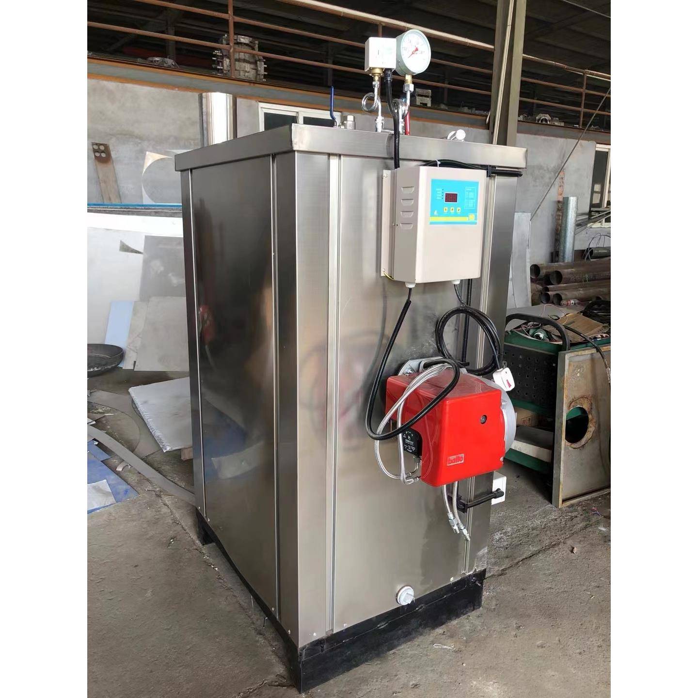 100公斤匠奥冷凝式燃油蒸汽发生器7公斤压力用于蒸煮熨烫烘干热水