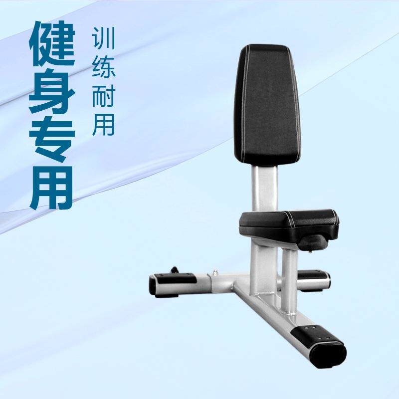 商用哑铃凳专业大管材推肩凳三头肌肩部推举训练椅直角凳健身器材