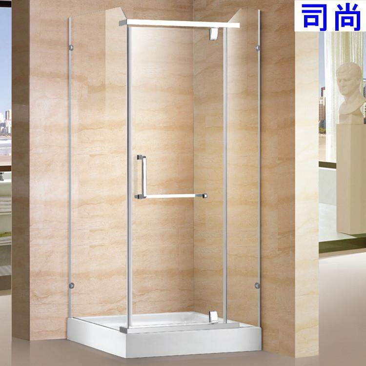 直销304不锈钢淋浴房卫生间钢化玻璃开门沐浴房带底座S7029