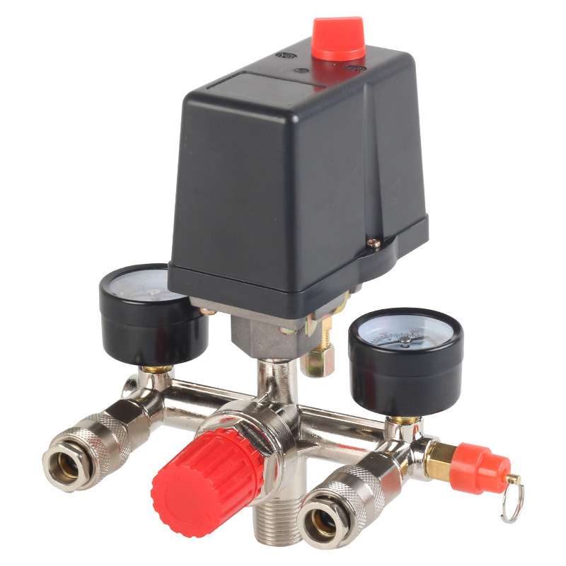 400V巴马支架可调压自动气压力开关总成175PSI空压机气泵配件