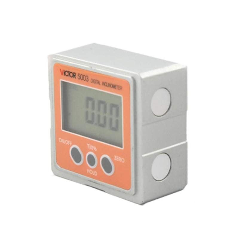 胜利数显倾角仪VC5001/VC5003/VC5005/VC5006 磁性水平仪角度测量