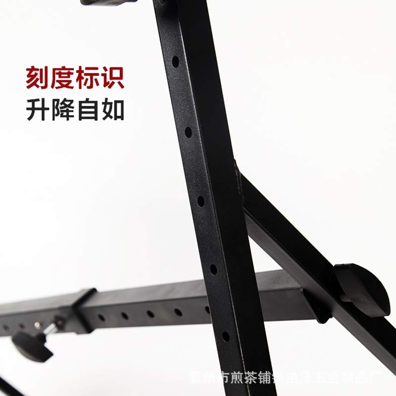 电子琴架Z型升降拉伸琴架带轮可升降长度调节电子琴架加粗静音轮