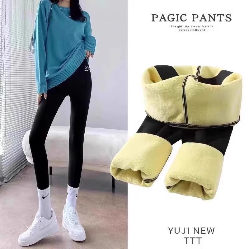 春秋薄款显瘦塑形打底裤外穿瑜伽健身裤鲨鱼裤春紧身裤