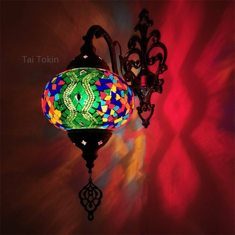 摩洛哥特色壁灯地中海手工过道走廊阳台餐厅酒店酒吧民宿装饰壁灯