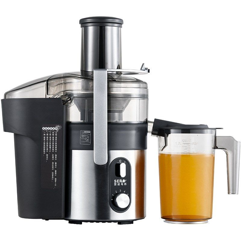 瑟诺f50s榨汁机无渣原汁渣分离免切压水果蔬菜果汁机自动商用家用