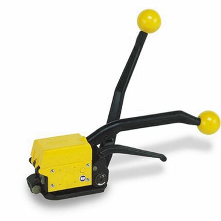 YF16/19手动免扣钢带打包机铁皮打捆机烤蓝打包带扎捆机捆扎机