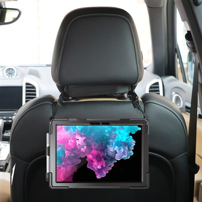 适用SurfacePro4567海盗王笔槽保护套go4支架背带款平板防摔壳X