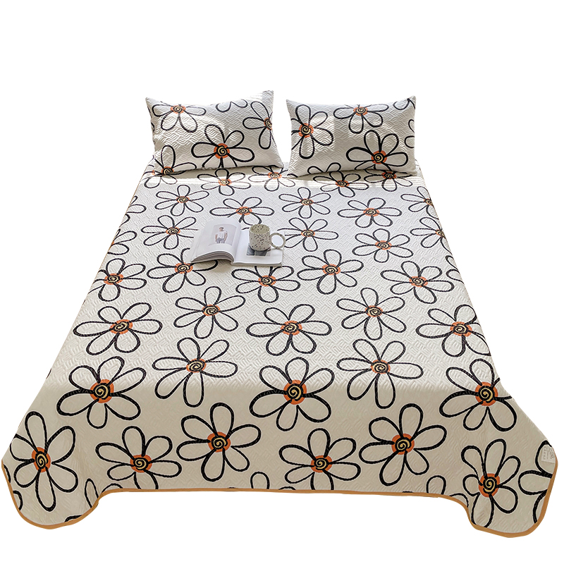 2022新款全棉13070夹棉绗缝床盖可铺可盖可机洗水洗平整吸湿透气