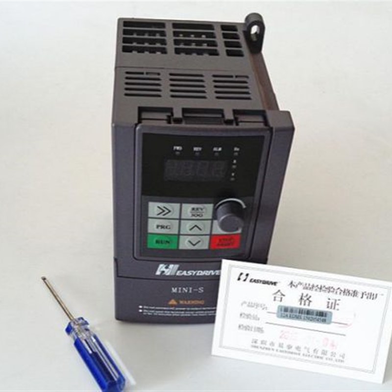 询价 变频器MINI-S-2S0015M电机调速器220V单相1.5KW