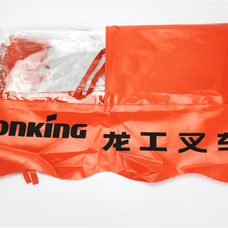 合力叉车雨棚遮阳蓬杭州叉车雨篷龙工叉车顶棚雨布加厚 叉车配件