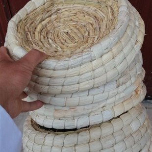 鸽子窝加大草窝元宝圆环信鸽用品鸽具孵蛋窝巢盆玉米皮防翻草窝