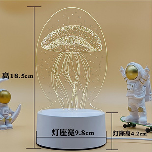 爆品创意3d公司活动礼品月球灯儿童节日礼物小地摊