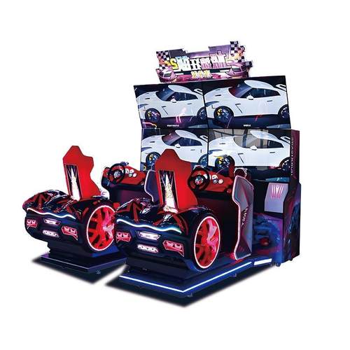 电玩城赛车摩托大型动感模拟飞车投币扫码设备游戏厅娱乐设备厂家