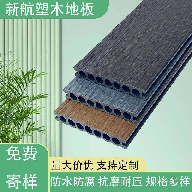 二代共挤塑木地板户外别墅露台防腐木庭院室外花园阳台木塑地板