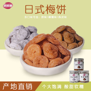 日式 原味梅饼陈皮蜂蜜无核梅饼休闲健康解腻零食老人小孩孕妇开胃