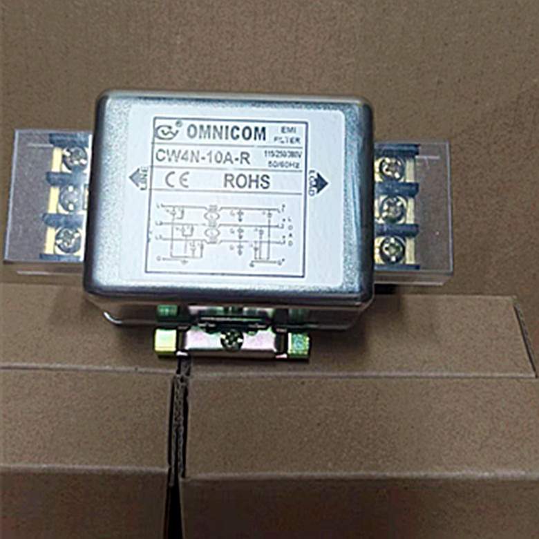 CW12B-30A-R20A-R10A滤波器OMNICOM三相三线四线380V440V线路干扰