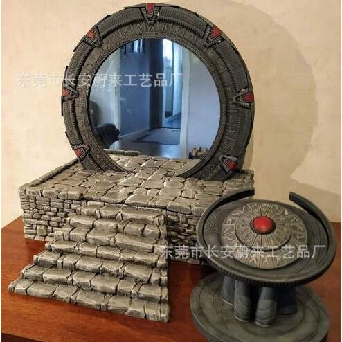 现货Stargate星际之门发光电影纪念收藏品树脂工艺摆件工厂直销