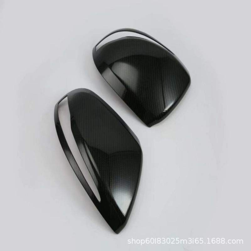 适用于奔驰威霆 V-CLASS V250 V260 V220 W447倒车镜盖碳纤纹胶粘