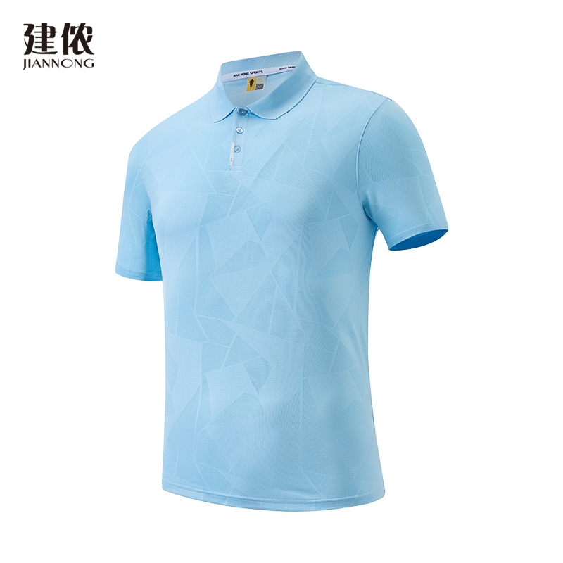 建侬男女款舒适透气运动休闲短袖T恤F3383/3384