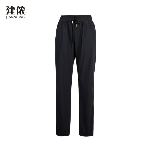建侬男女同款舒适松紧抽绳运动休闲裤F9238