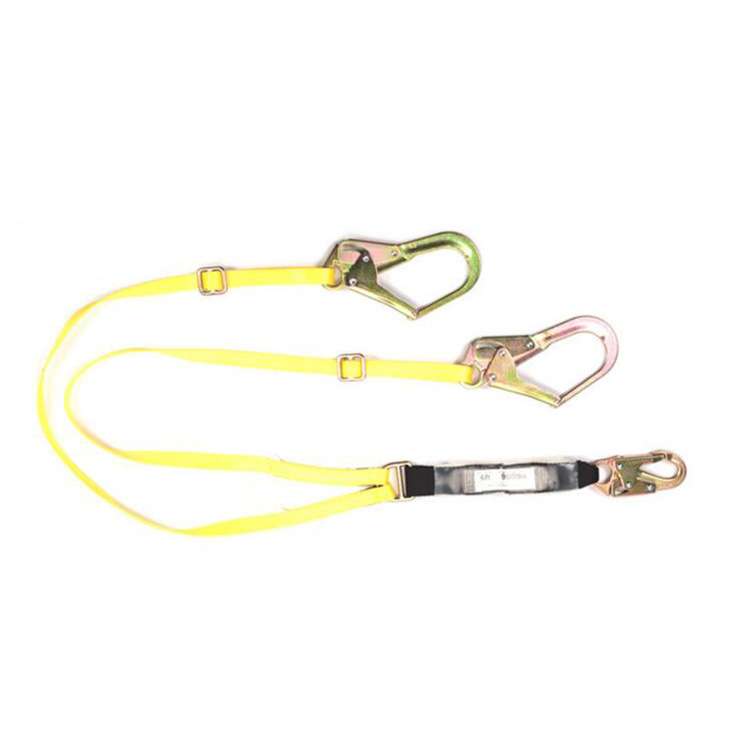 MSA梅思安10106907Workman沃克曼吸震绳聚酯材料铝合金挂钩缓冲绳