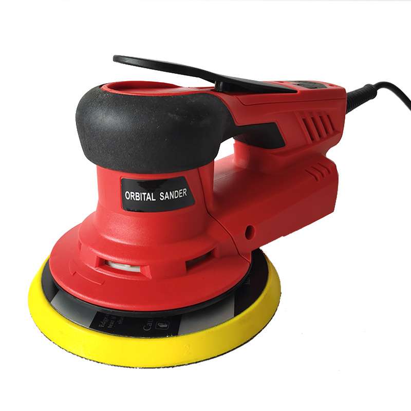 220v 350W 电动砂纸机6寸干磨机无碳刷干磨头汽车腻子无尘打磨机