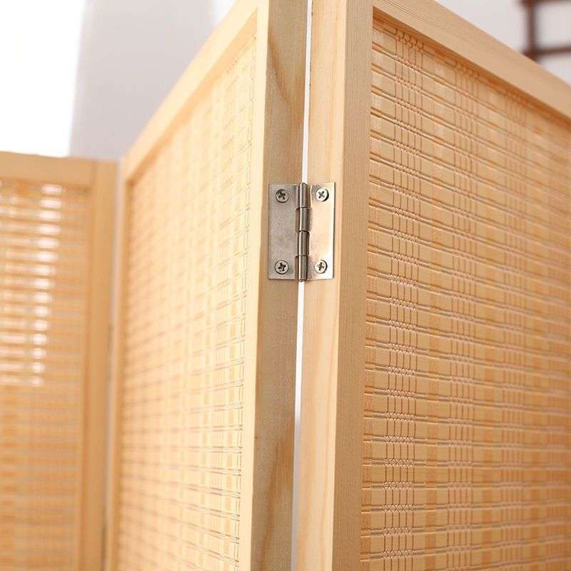 屏风新中式竹编客厅挡板卧室移动折屏简约现代折叠隔断墙遮挡家用