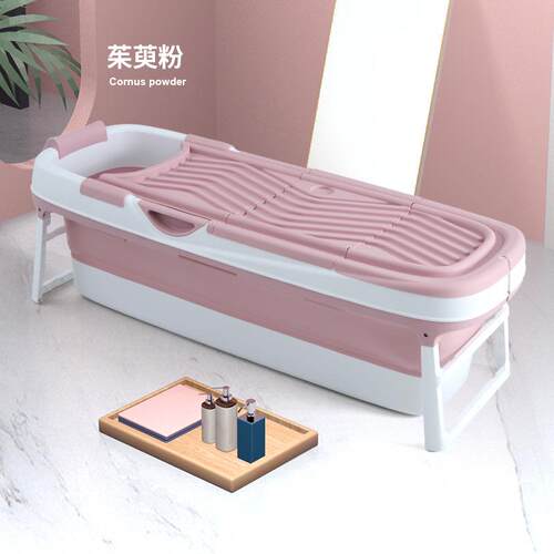 大人可折叠泡澡桶家用加长洗澡桶全身汗蒸大号沐浴桶可坐躺浴缸盆