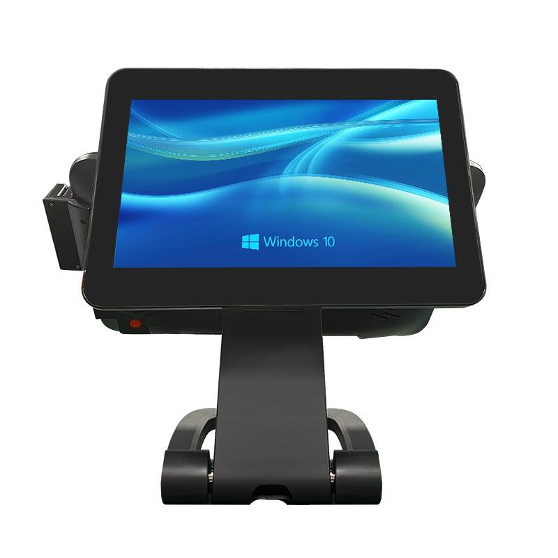 触摸折叠一体机电容屏收银机零售连锁超市收款机KDS壁挂点餐系统