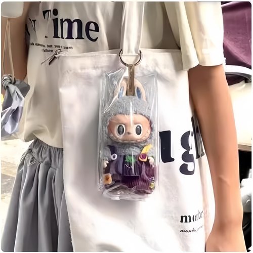 labubu保护套马卡龙坐坐派对防尘