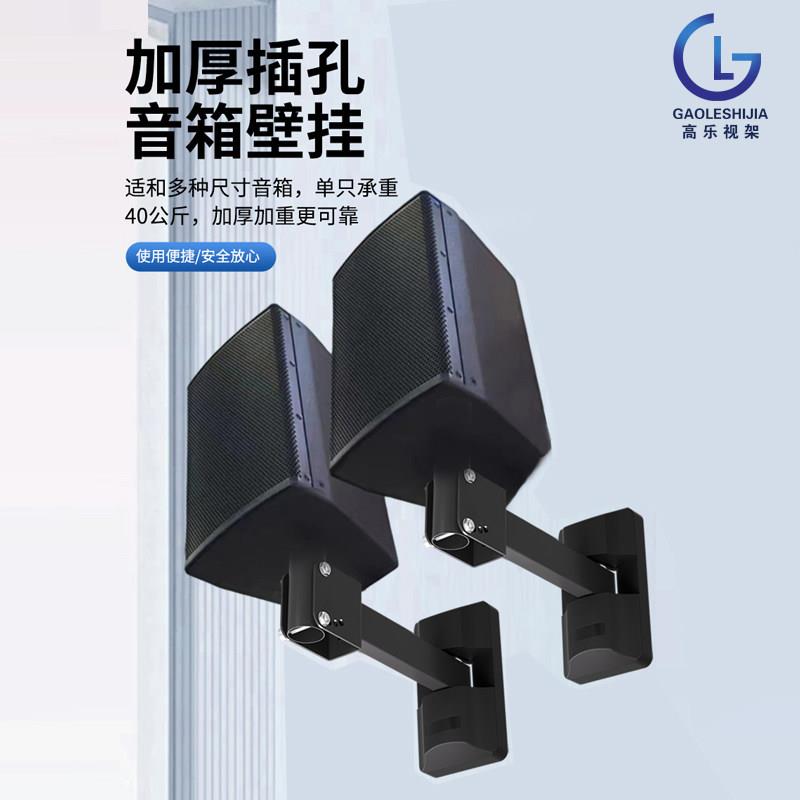 音箱壁挂支架8寸10寸12寸15寸音响吊架伸缩卡拉ktv卡包金属托架