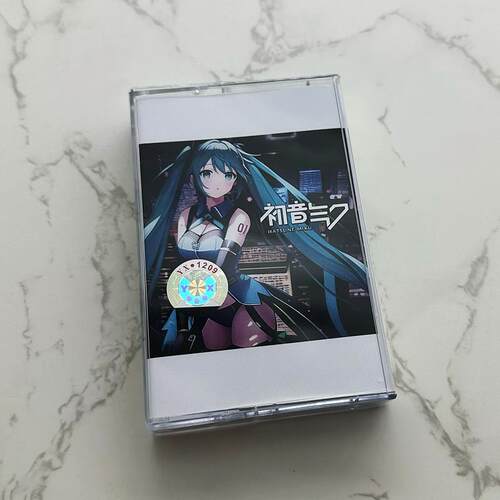 磁带初音未来初音未来完整记录新未打开的歌词书覆古礼物