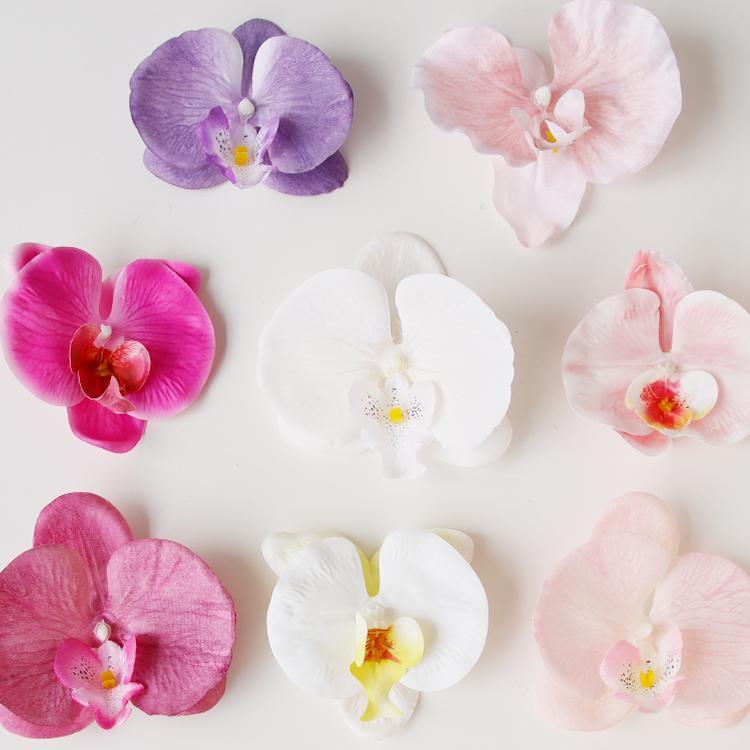 模拟花蝴蝶兰生日蛋糕装饰饰品女神节母亲节康乃馨玫瑰简单而甜蜜