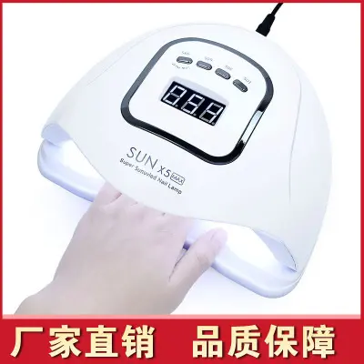 直销150w美甲光疗机速干美甲灯 5max 美甲uv烤灯