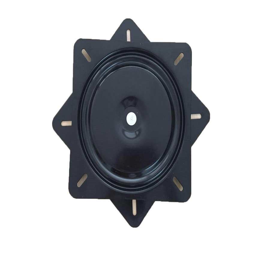 JY-C105满珠加厚铁转盘电视万向盘旋转椅底座转盘家具电脑桌12寸