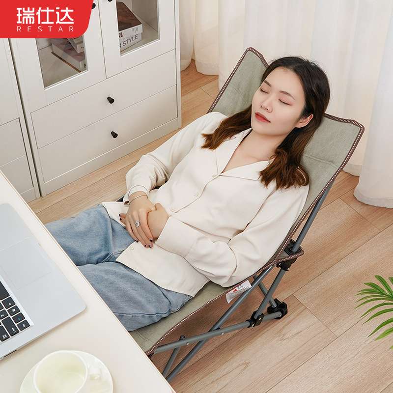 瑞仕达（Restar）办公室午休折叠床单人户外午睡躺椅简易便携陪护