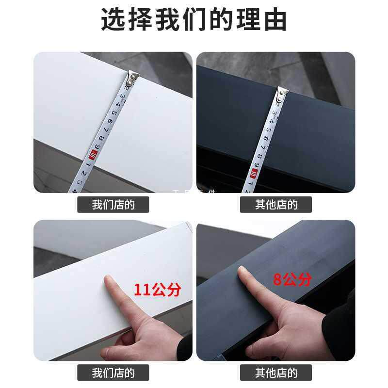 ft智能浴室镜柜挂墙式卫生间带灯单独镜箱带置物架厕所镜子吊柜收