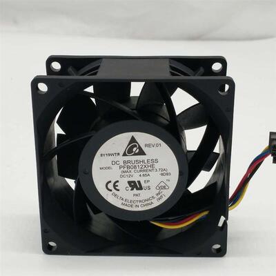 议价台达803812V4.65A8CM大风量暴力服务器机箱风扇PFB0812XHE