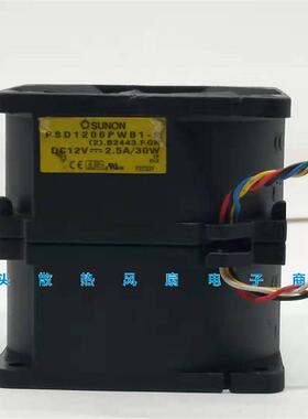 议价建准SUNONPSD1206PWB1-A60606cm12V2.5A30W服务器双电机散热
