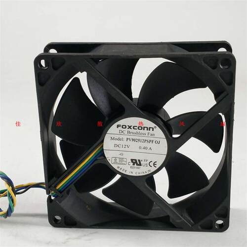 议价FOXCONN富士康PV902512PSPFOJDC12V0.40A9CMPWM温控机箱风扇