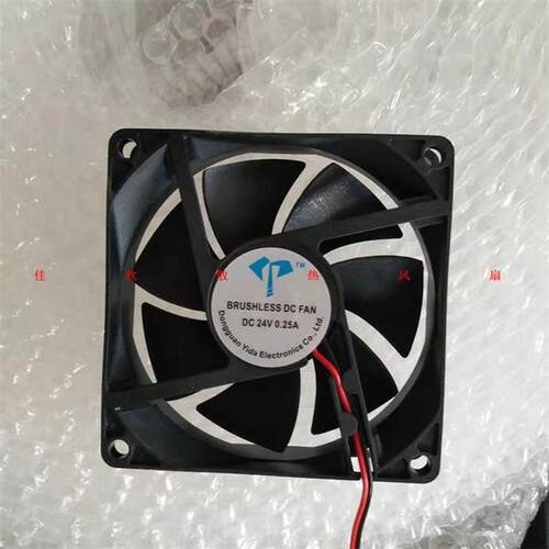 议价全新静音散热风机8CM机箱风扇8020直流DC5V12V24V80x80x20mm